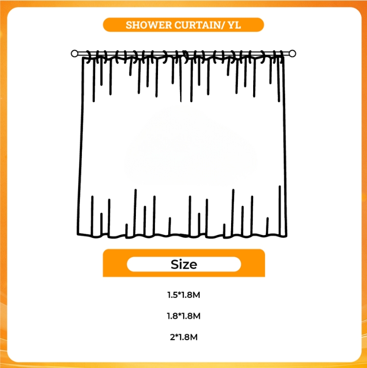 3D shower curtain - Cult Of The Lamb Shop